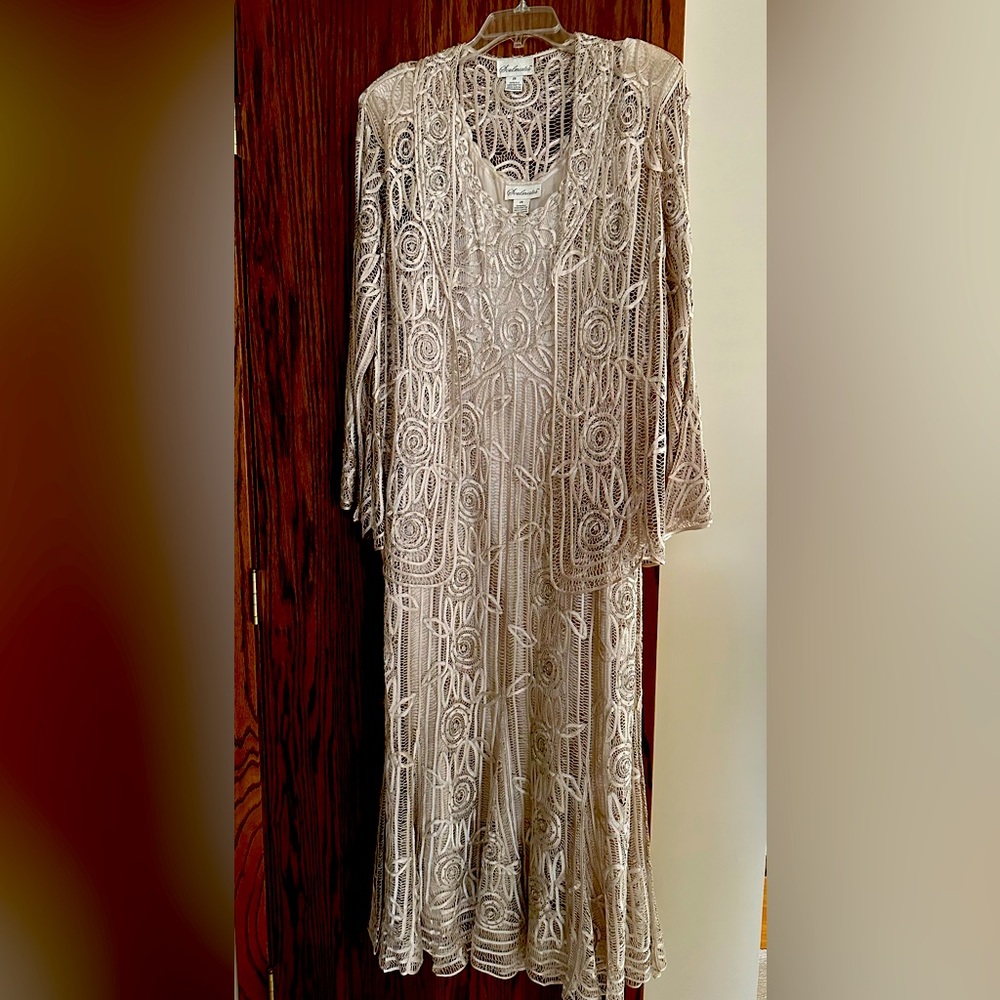 Champagne colored Formal dress